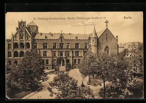 AK Berlin, St. Hedwig-Krankenhaus, Grosse Hamburger Strasse 5-11