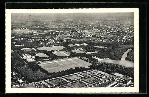 AK Köln-Müngersdorf, Gesamtansicht des Stadions