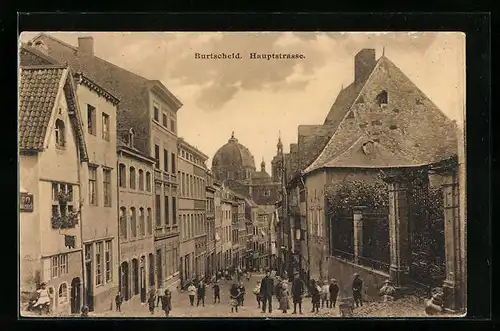 AK Burtscheid, Blick auf die Hauptstrasse