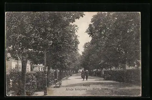 AK Stryj, Alleja kolejowa, Bahn Allee