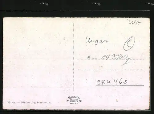 AK Munkács, Vár, Koloster, Szent István-út