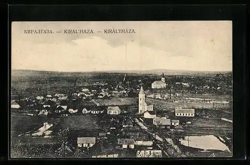 AK Kiral`haza, Ortsansicht aus der Vogelschau