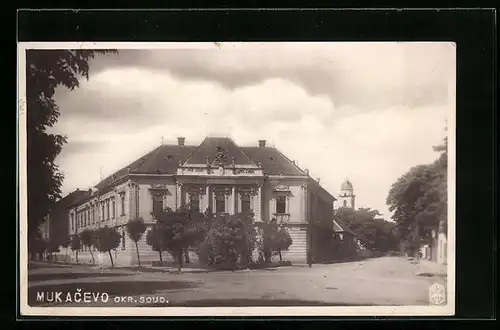 AK Mukacevo, Okr. Soud