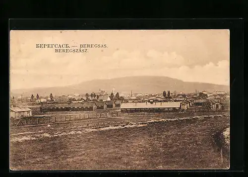 AK Beregsas, Gesamtansicht mit Gebäuden