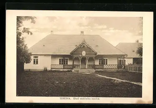 AK Teresva, Urad stolicniho soudce