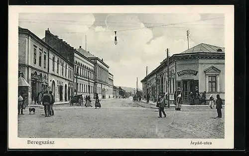 AK Beregszász, Arpad-utca