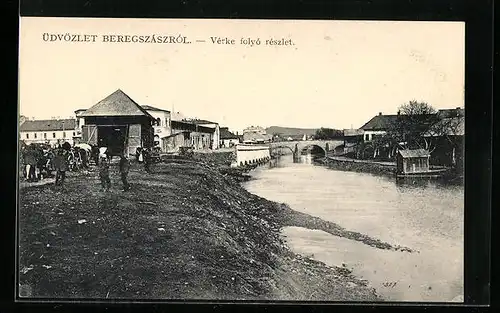 AK Beregszász, Verke folyo reszlet