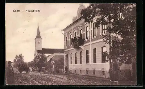 AK Csap, Közseghaza