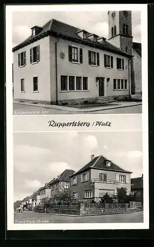 AK Ruppertsberg /Pfalz, Bürgermeister-Amt, Franz-Fluch-Strasse