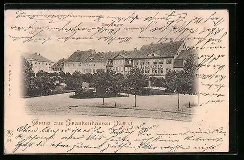 AK Frankenhausen /Kyffhäuser, Blick auf den Anger