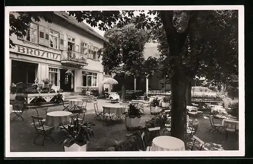 AK Bad Herrenalb, Café Brosius