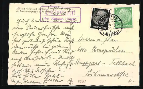 AK Hellengerst, Tannheimergruppe und Aggenstein