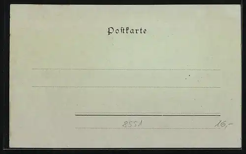 Mondschein-AK Egloffstein /Fränk. Schweiz, Ortsansicht mit Häusern