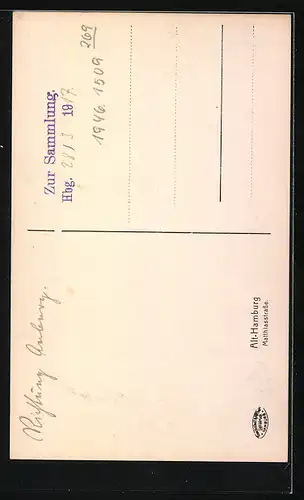 AK Hamburg-Neustadt, Blick in die Matthiasstrasse