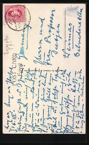 AK A Arab Type, Arabischer Mann im Profil