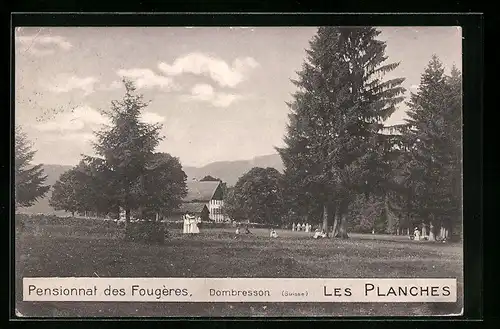 AK Dombresson, Pensionnat des Fougéres, Les Planches