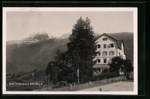 AK Brigels, Hotel Kistenpass