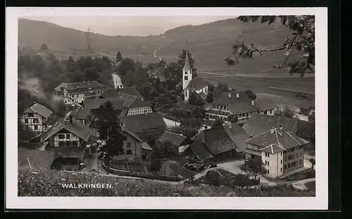 AK Walkringen, Ortspartie mit Kirche