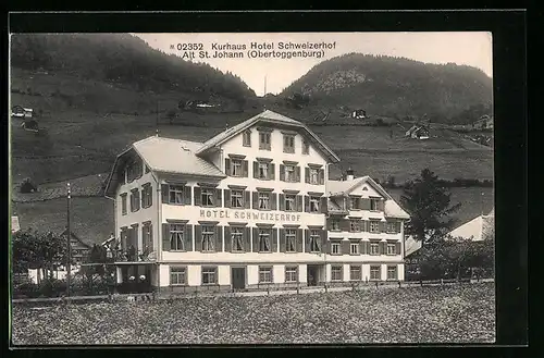 AK Alt St. Johann, Kurhaus Hotel Schweizerhof