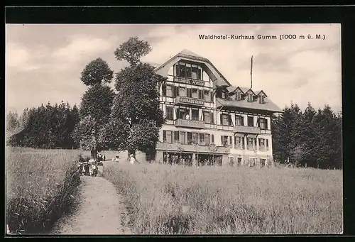 AK Biglen, Waldhotel-Kurhaus Gumm