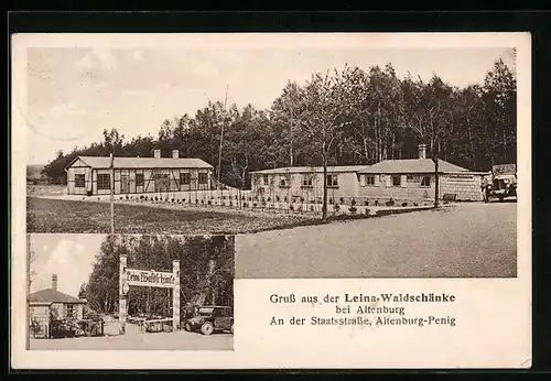 AK Wilchwitz, Gasthaus Leina-Waldschänke