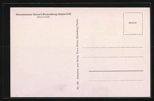 AK Stromberg / Hunsrück, Totalansicht