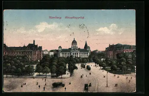 AK Hamburg-Neustadt, Sievekingplatz