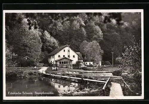 AK Gössweinstein / Fränk. Schweiz, Stempfermühle