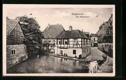 AK Paderborn, Fachwerkhäuser am Rothoborn