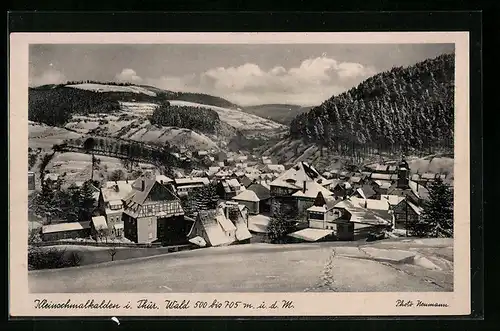 AK Kleinschmalkalden / Thür., Gesamtansicht