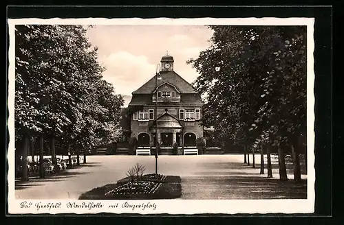 AK Bad Hersfeld, Wandelhalle und Konzertplatz