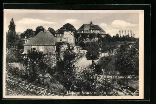 AK Rüthen, Oesterntor und Aufbauschule