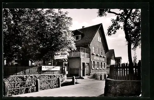 AK Bensheim-Zell, Gasthaus Vetter`s Mühle