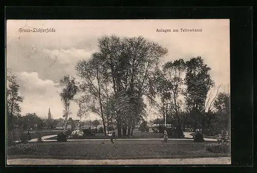 AK Berlin-Lichterfelde, Anlagen am Teltowkanal