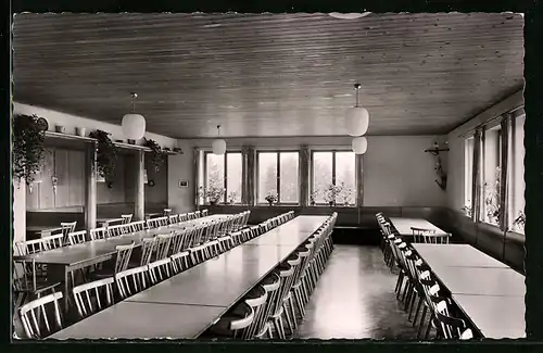 AK Mittenwald, Jugendherberge Ganghofer, Tagesraum