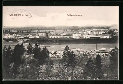 AK Landsberg a. L., Artillerie-Kaserne