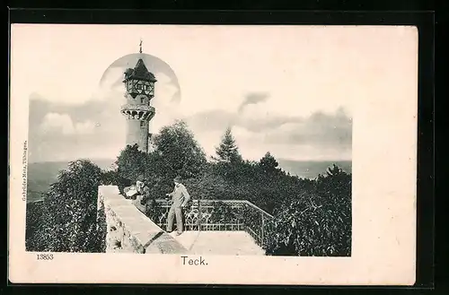 AK Teck, Blick zum Turm