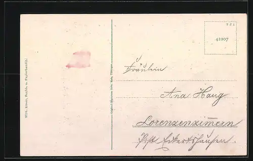 AK Weinsberg, Ortsansicht mit Weibertreu