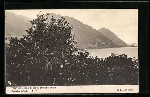 AK Dominica, View from Morne Bruce looking South