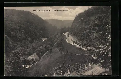 AK Bad Kudowa, Heuscheuerstrasse