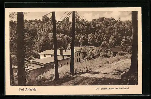 AK Bad Altheide, Eisenhammer im Höllental