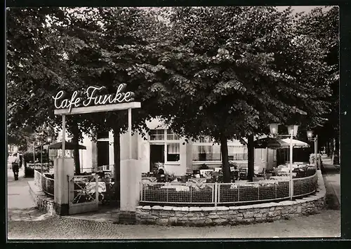 AK Berlin-Zehlendorf, Cafe Funke, Kaiserstrasse 18 Ecke Potsdamer Strasse