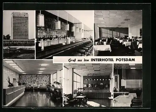 AK Potsdam, Interhotel, Innenansichten