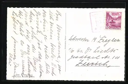 AK Vier Waliserinnen in Trachtenkleidung