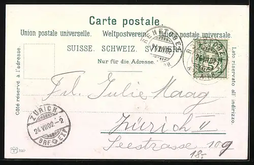 AK Appenzeller Familie in Trachtenkleidung