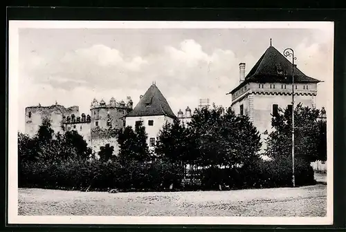 AK Kesmark, Blick auf das Schloss