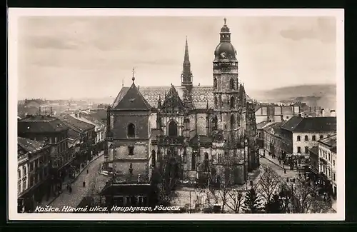 AK Kosice, Hauptgasse, Föucca