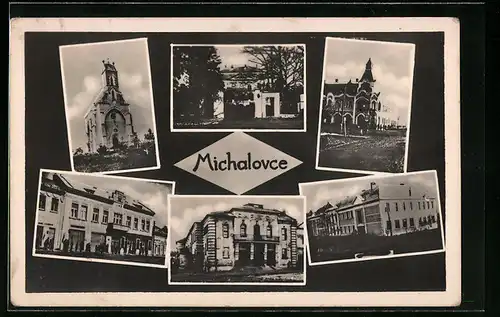 AK Michalovce, Kirche, Strassenpartie