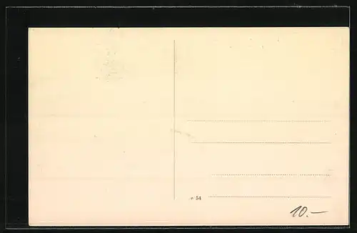 AK Lübeck, Breitestrasse mit Rathaus und Strassenbahn