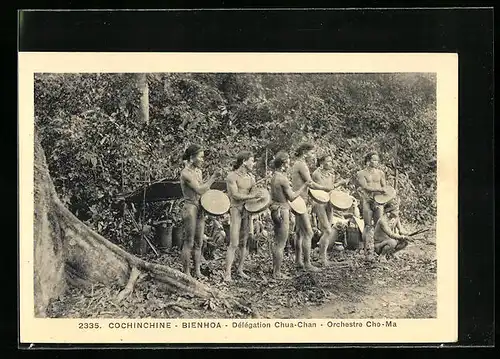 AK Bienhoa /Cochinchine, Délégation Chuan-Chan, Orchestre Cho-Ma